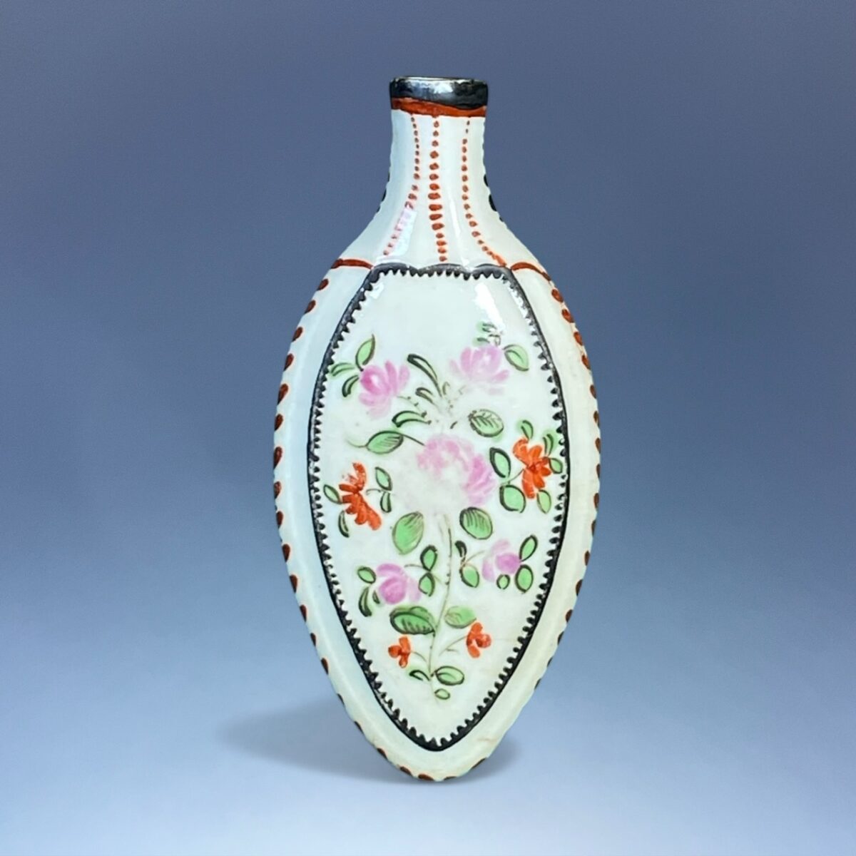 (Clearance) Early C19th  English porcelain Scent Bottle.