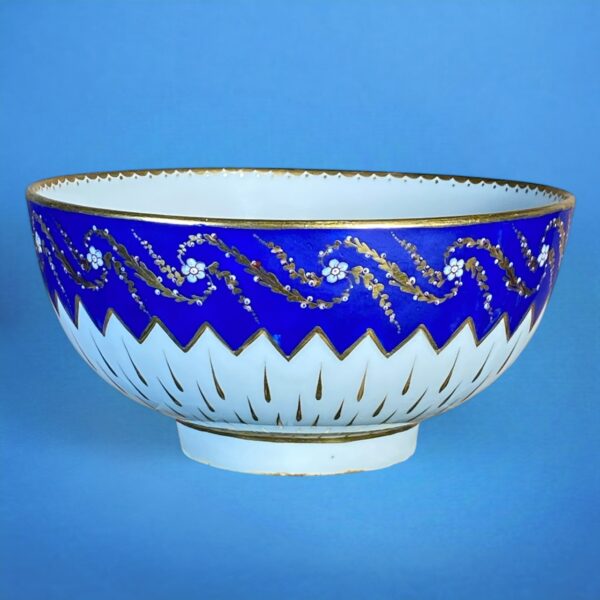 C18th Derby Porcelain Waste Bowl.