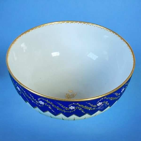 C18th Derby Porcelain Waste Bowl. - Image 6