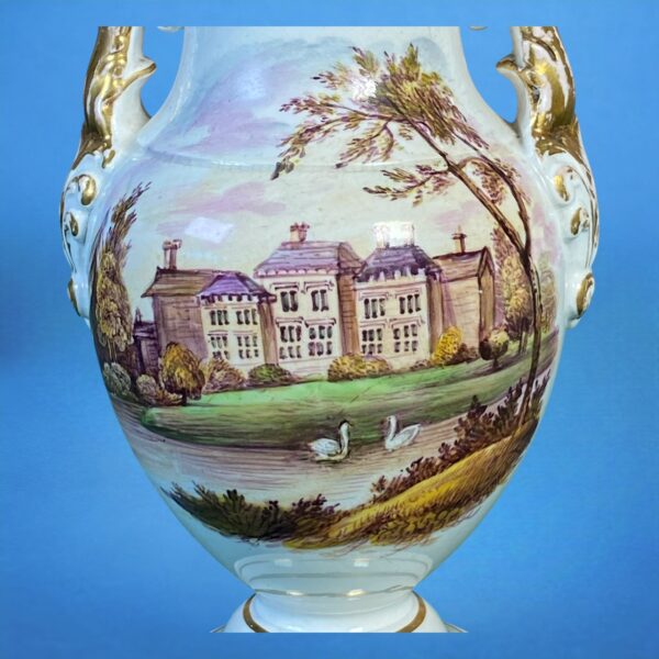 (Clearance) English Pottery vase With Topographical Scenes. - Image 6