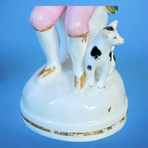 (Clearance) Staffordshire Figure of a Shepherd Piper - Image 6