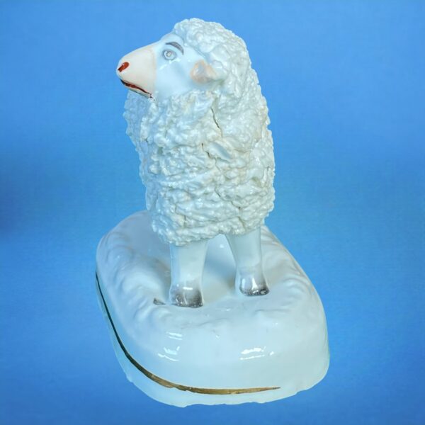 (Clearance) Staffordshire Porcelain Standing Ewe - Image 6