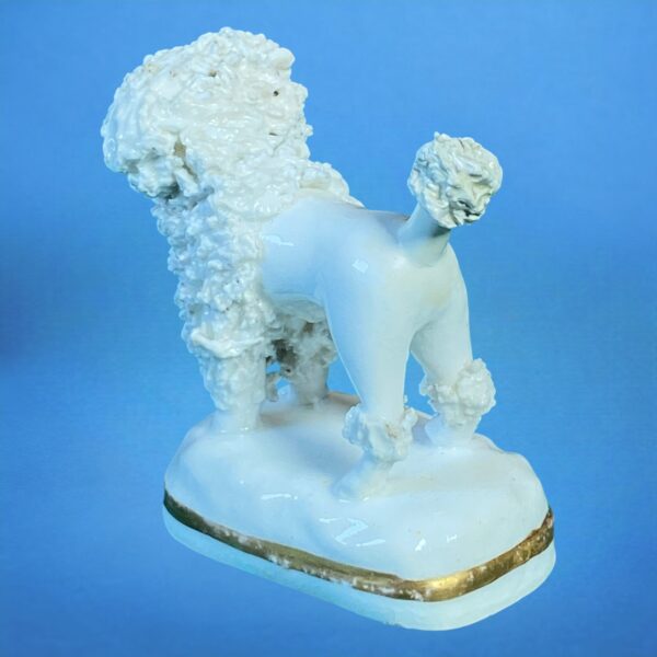 (Clearance) Staffordshire Porcelain Miniature Poodle. - Image 3