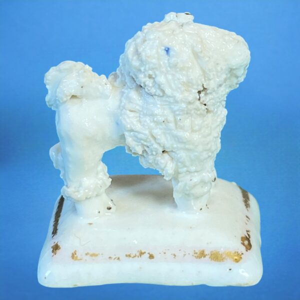 (Clearance) Staffordshire Porcelain 'Toy' Poodle. - Image 3