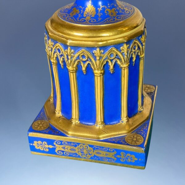 Pair of Minton Porcelain Vases with Shipping Scenes - Image 5