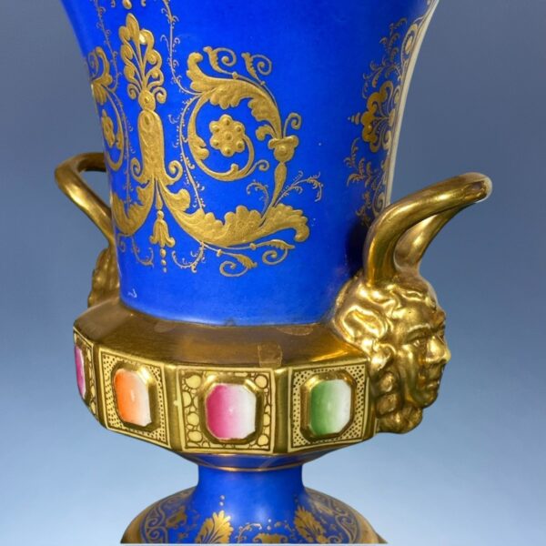 Pair of Minton Porcelain Vases with Shipping Scenes - Image 7