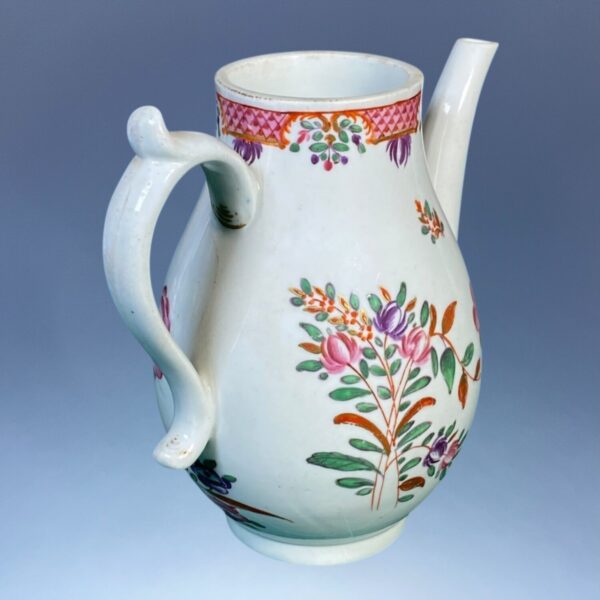 Worcester Porcelain Small Coffee Pot. - Image 8