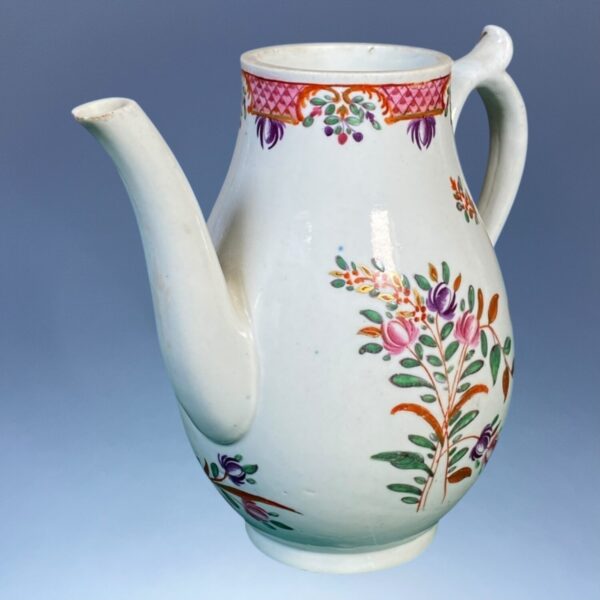 Worcester Porcelain Small Coffee Pot. - Image 10