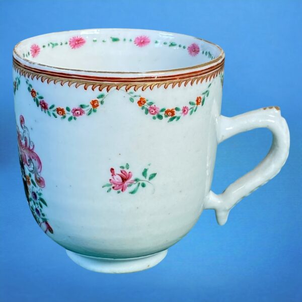 C18th Chinese Export Porcelain Armorial Coffee Cup - Image 6