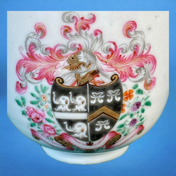 C18th Chinese Export Porcelain Armorial Coffee Cup - Image 2