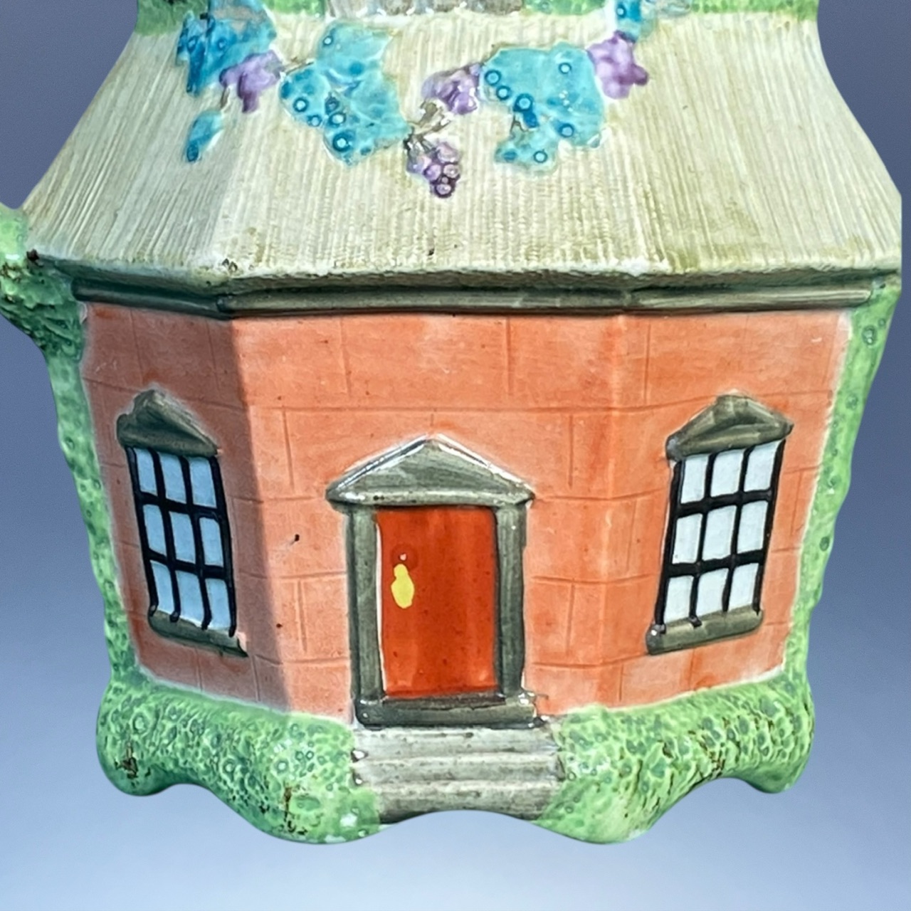 Antique Staffordshire Pottery 'Cottage' Jug, c1825 - Image 5