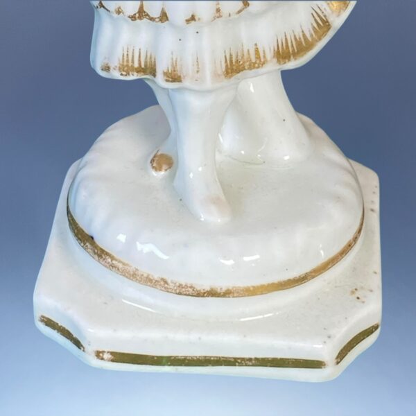 Pair of Miniature Staffordshire Figures of Dancers. - Image 4