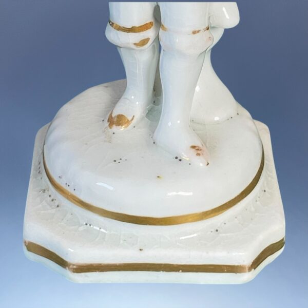 Pair of Miniature Staffordshire Figures of Dancers. - Image 5