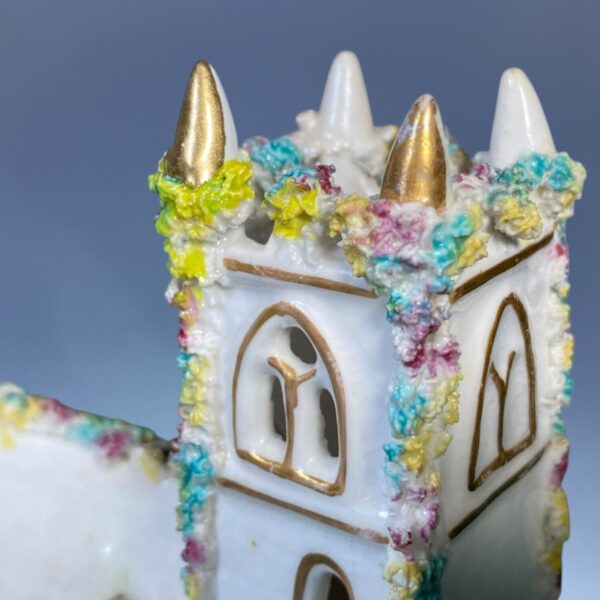 Staffordshire 'Church' Pastille Burner. - Image 7