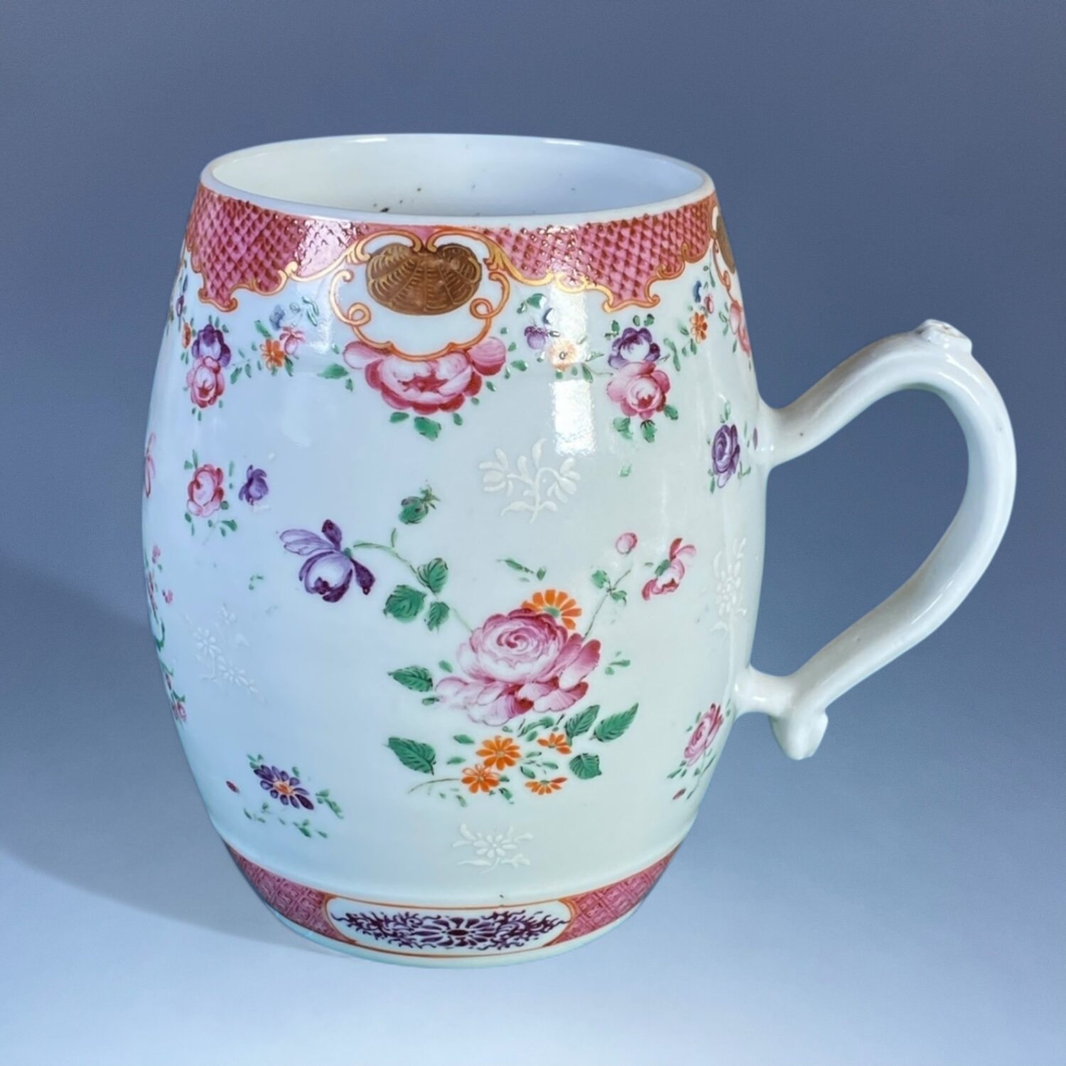 C18th Chinese Export Porcelain Tankard