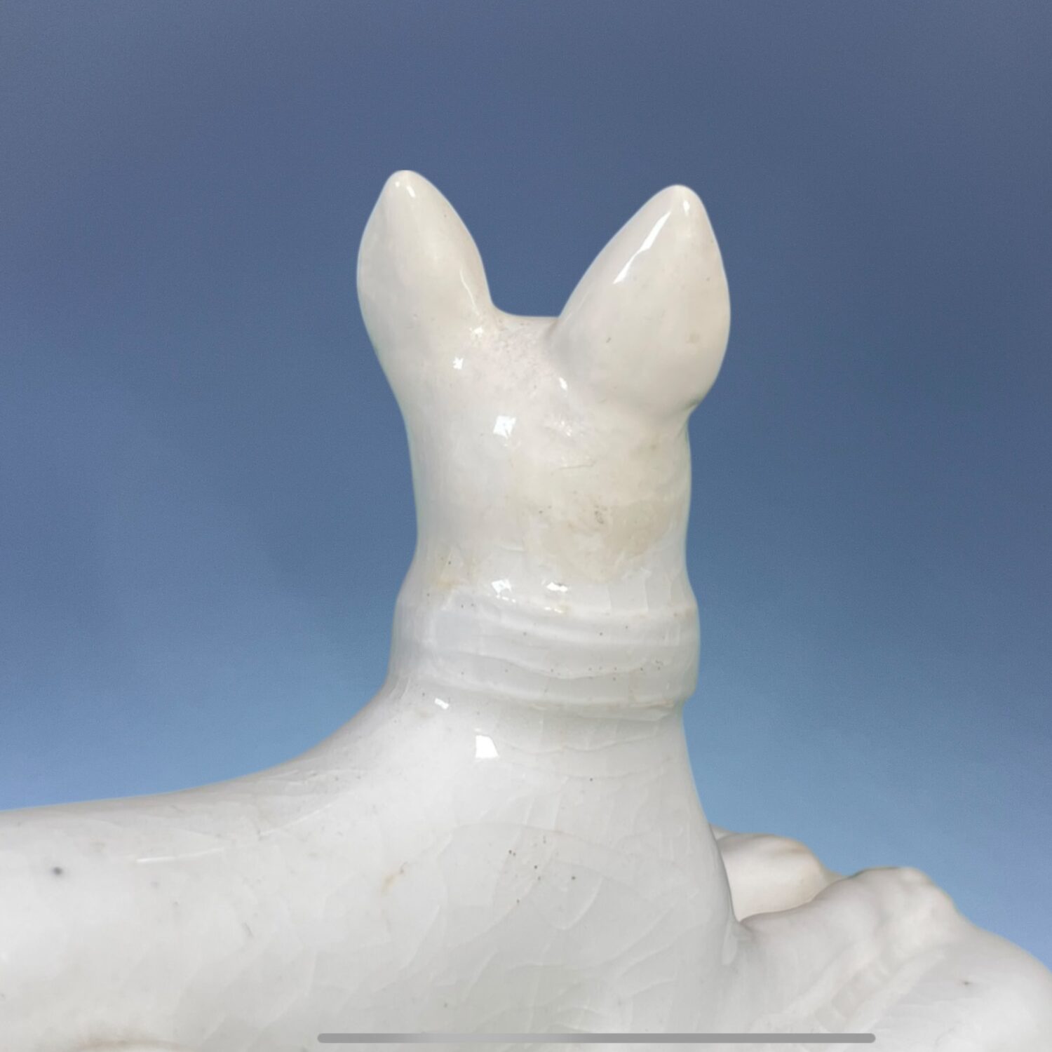 Grainger Worcester Porcelain Model of a Dog. - Image 6