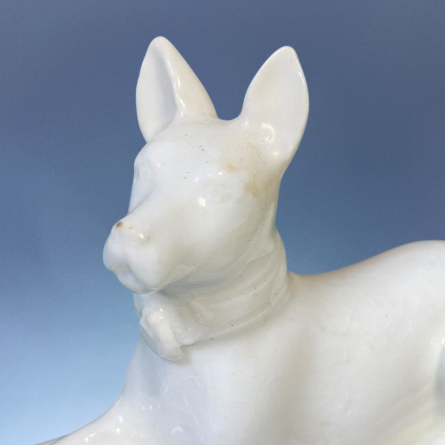 Grainger Worcester Porcelain Model of a Dog. - Image 8