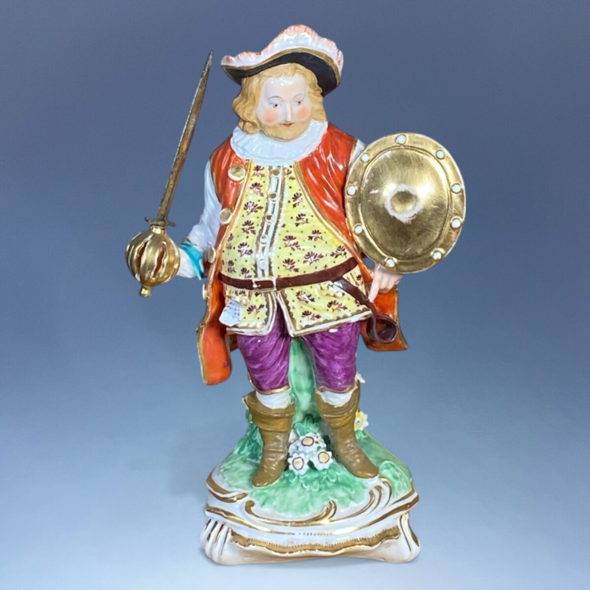Derby Porcelain Theatrical Figure of Sir John Falstaff