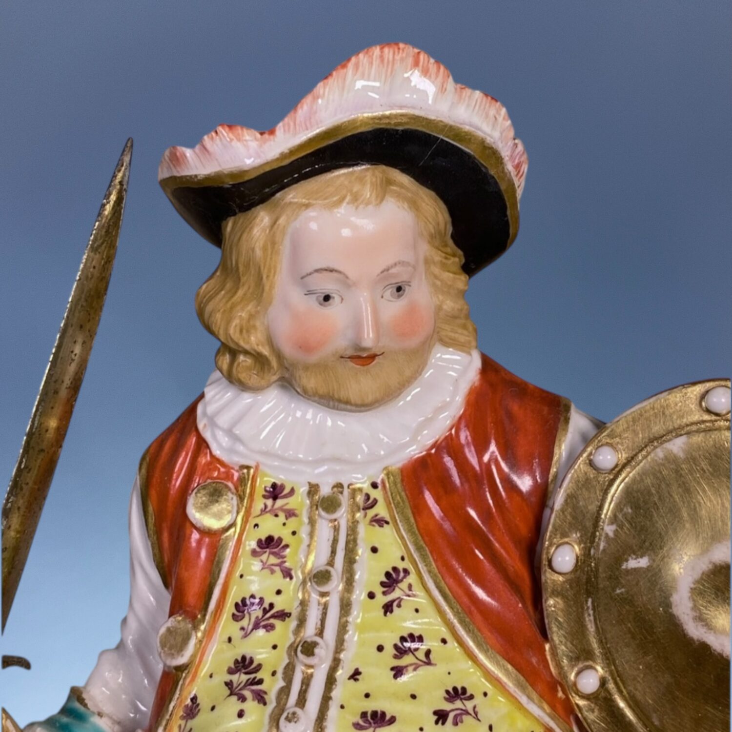 Derby Porcelain Theatrical Figure of Sir John Falstaff - Image 6