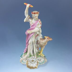 Early Derby Porcelain Figure of Jupiter