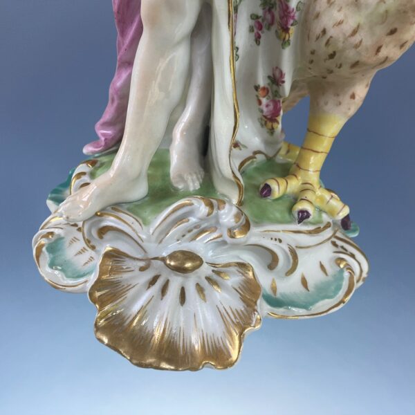 Early Derby Porcelain Figure of Jupiter - Image 4