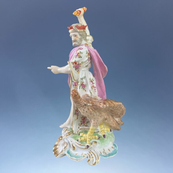Early Derby Porcelain Figure of Jupiter - Image 6