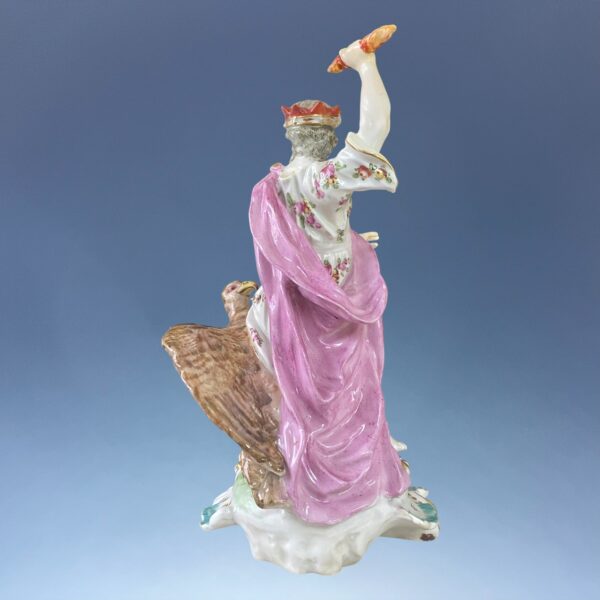 Early Derby Porcelain Figure of Jupiter - Image 7
