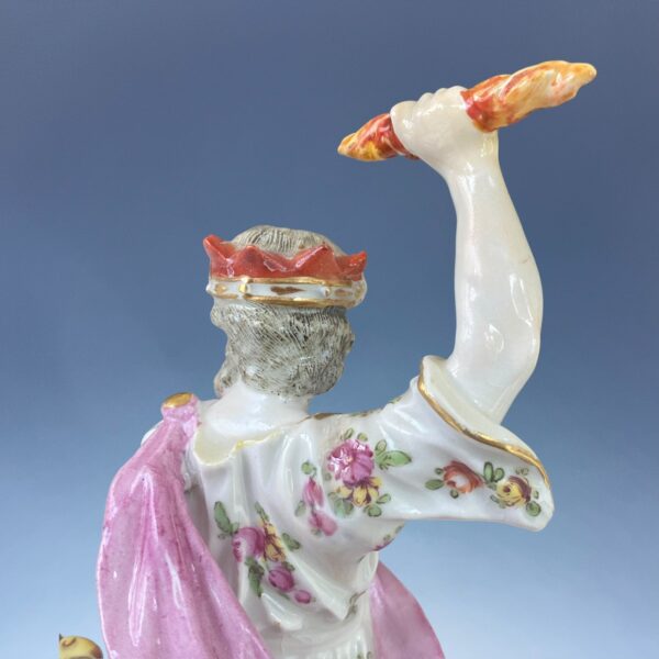 Early Derby Porcelain Figure of Jupiter - Image 8
