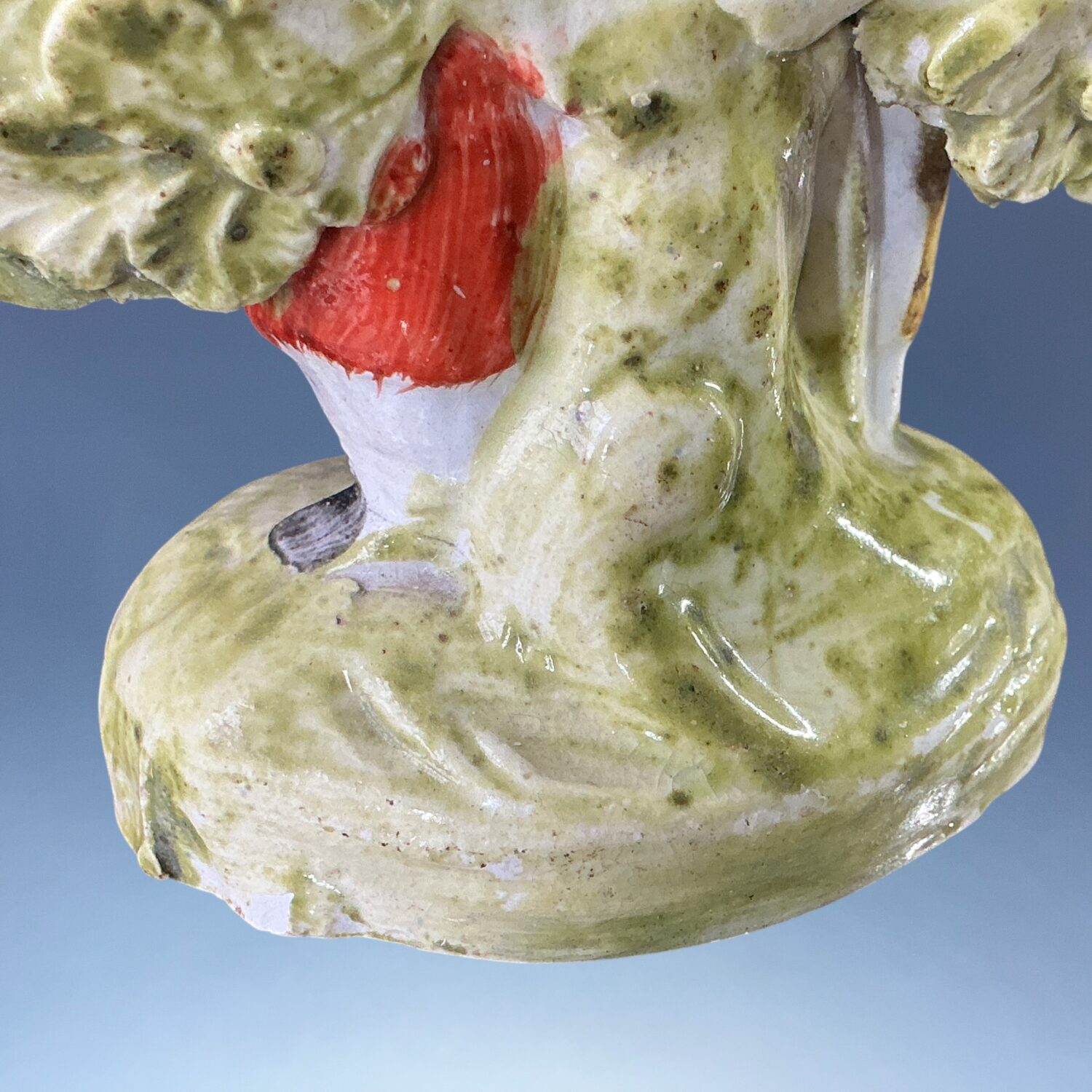 C19th Staffordshire Pottery Miniature Dandies Figure. - Image 6