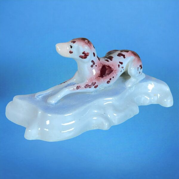 (Clearance) Pair of Staffordshire Recumbent Dogs. - Image 6