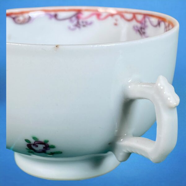 Chinese Export  Small Teacup & Saucer (b) - Image 7