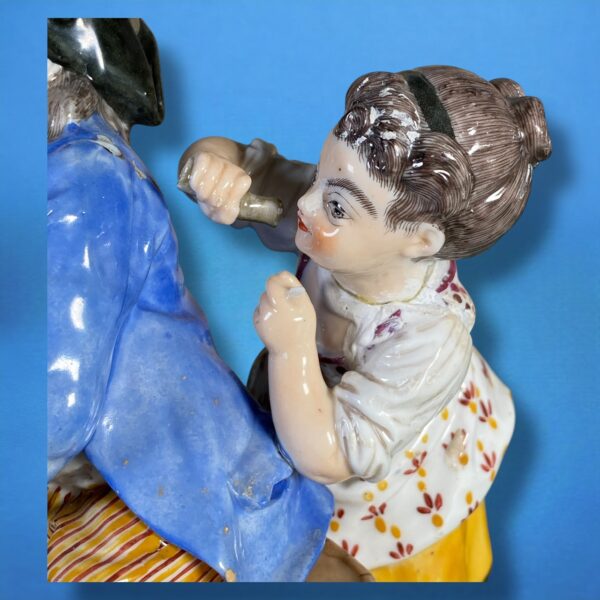 (Clearance) Niderviller Porcelain Figure Group. - Image 3