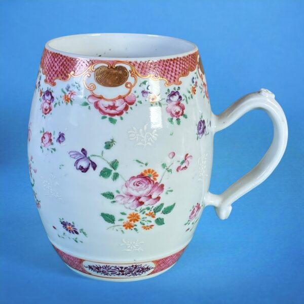 C18th Chinese Export Porcelain Tankard