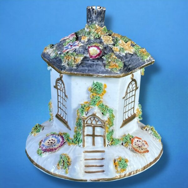 (Clearance) Staffordshire Octagonal Cottage Pastille Burner.