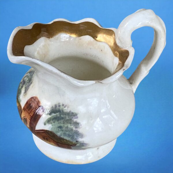 (Clearance) Antique English Porcelain 'Toy' Jug & Bowl. - Image 4