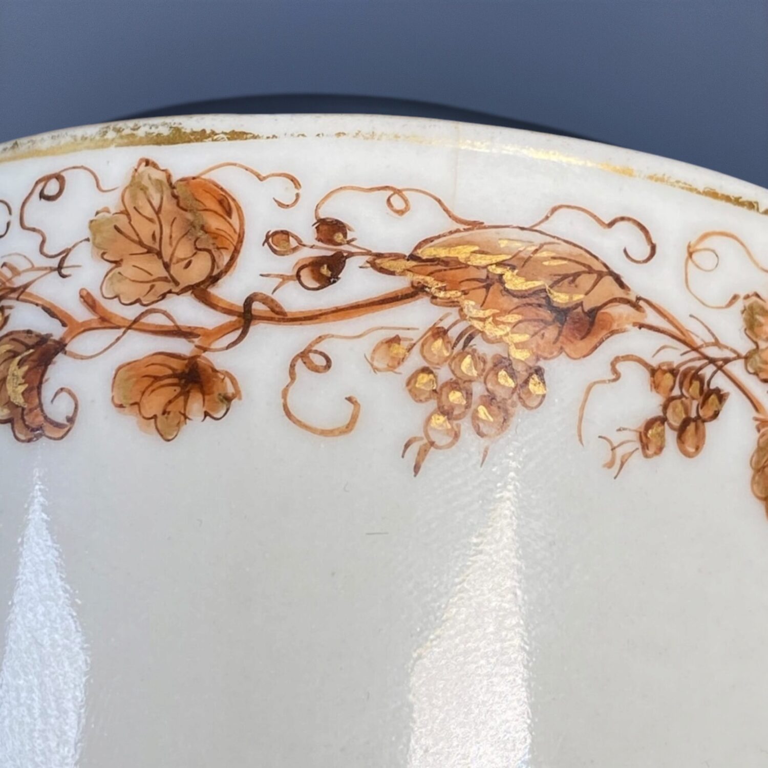 (Clearance) Chinese Export Porcelain Coffee Cup - Girl at Window - Image 5