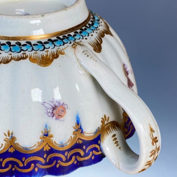(Clearance) Worcester 'Dalhousie' Tea Cup c1785 - Image 6