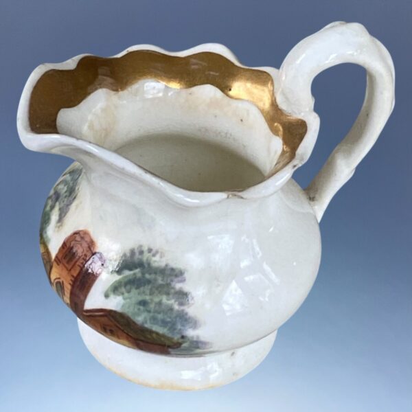 (Clearance) Antique English Porcelain 'Toy' Jug & Bowl. - Image 4