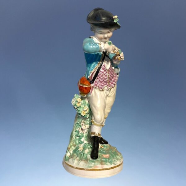 C18th Chelsea Derby Large Figure of 'Spring' - Image 2