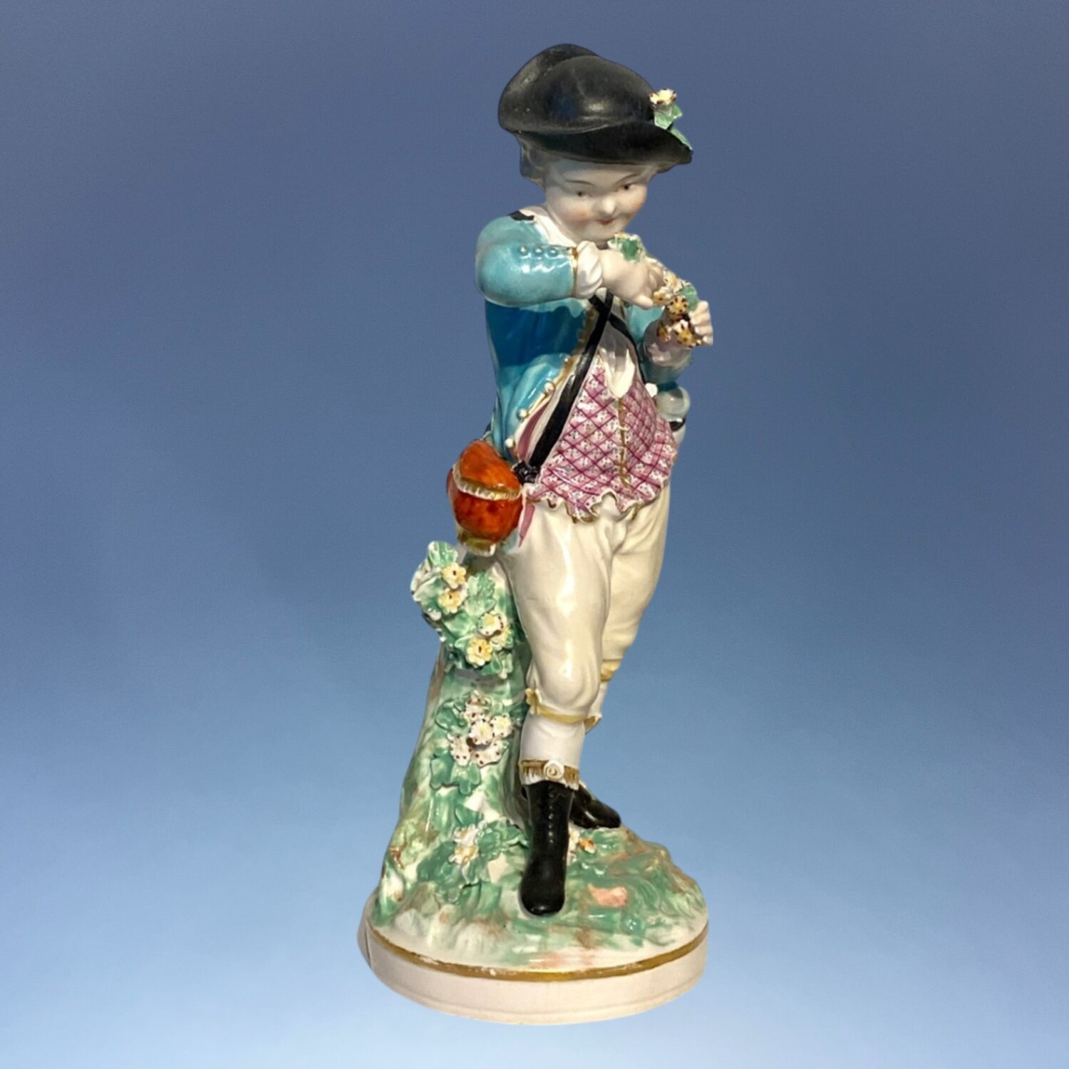 C18th Chelsea Derby Large Figure of 'Spring' - Image 2