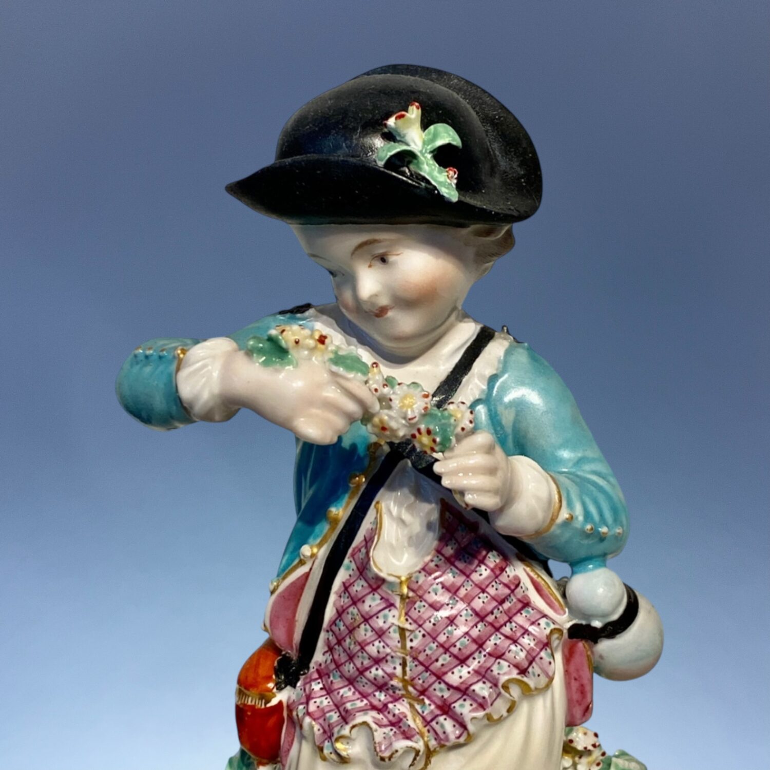 C18th Chelsea Derby Large Figure of 'Spring' - Image 3