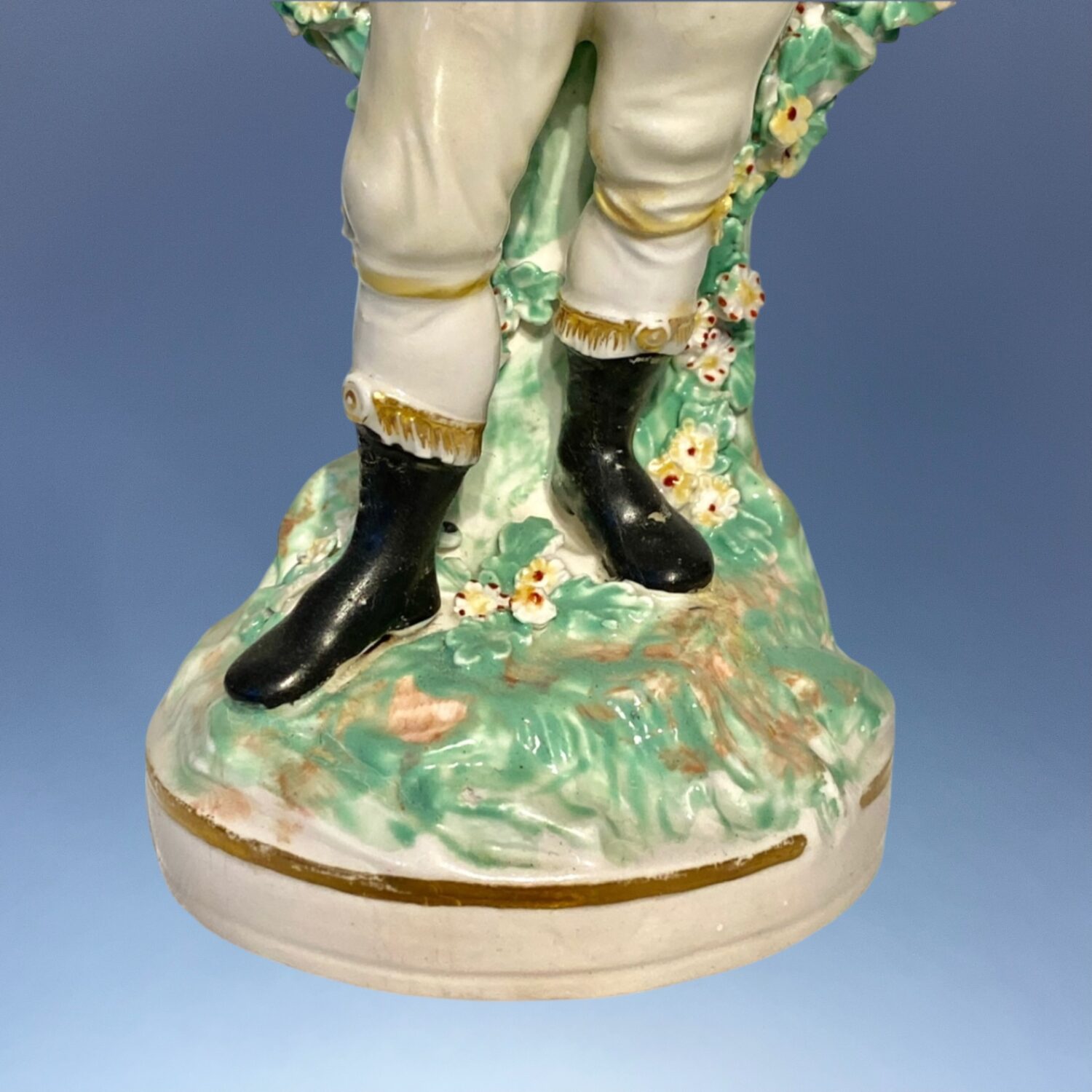 C18th Chelsea Derby Large Figure of 'Spring' - Image 4