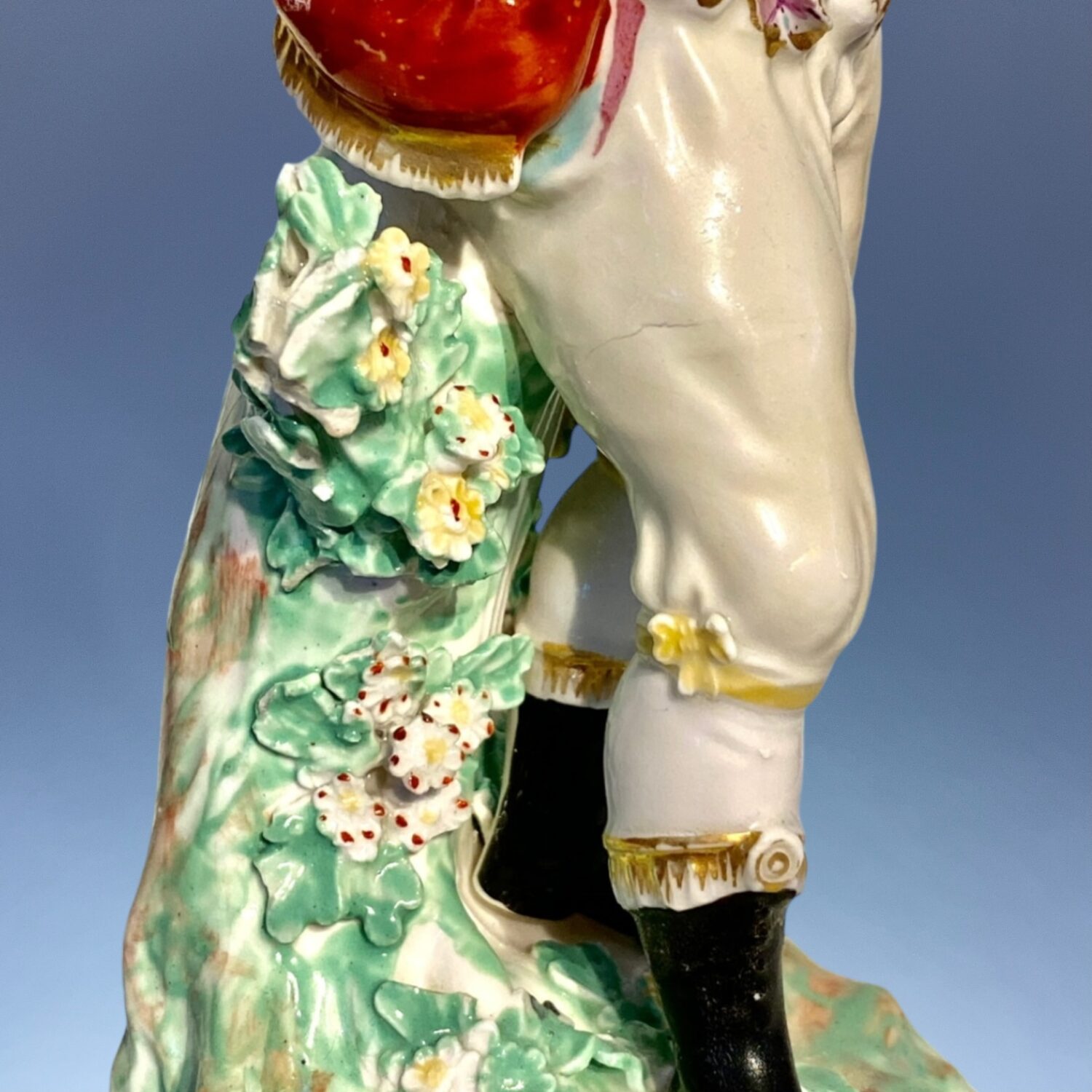 C18th Chelsea Derby Large Figure of 'Spring' - Image 9