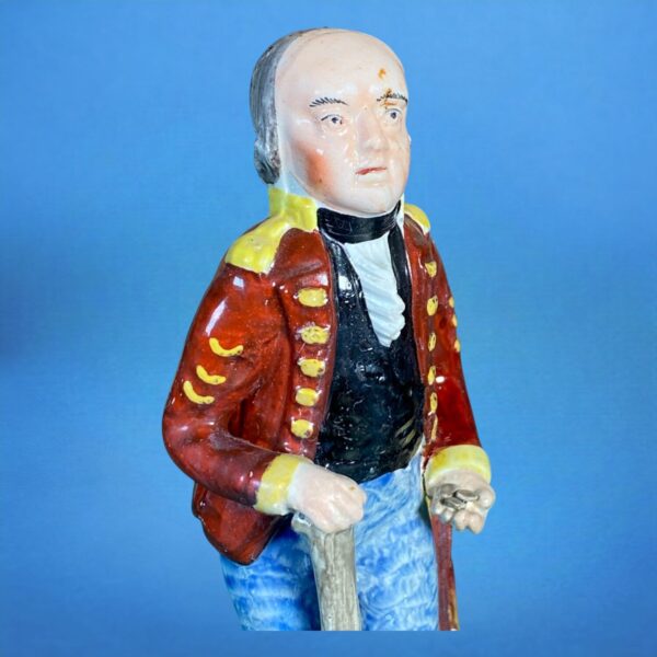 Staffordshire Figure of 'The Poor Soldier' c1820 - Image 4