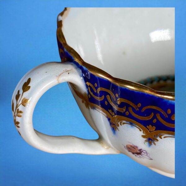 (Clearance) Worcester 'Dalhousie' Tea Cup c1785 - Image 5