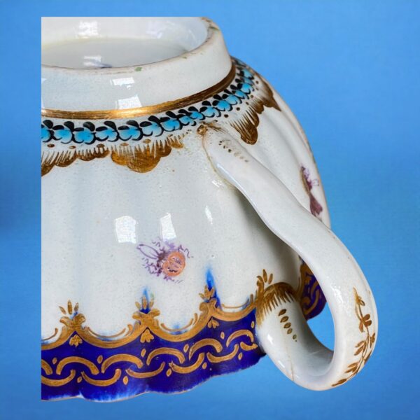 (Clearance) Worcester 'Dalhousie' Tea Cup c1785 - Image 3