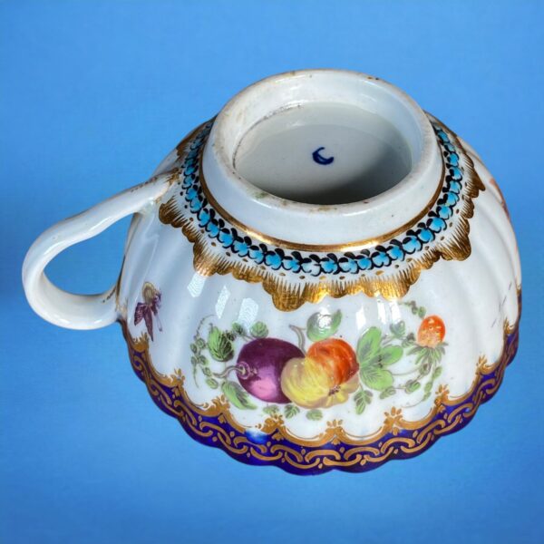 (Clearance) Worcester 'Dalhousie' Tea Cup c1785 - Image 2