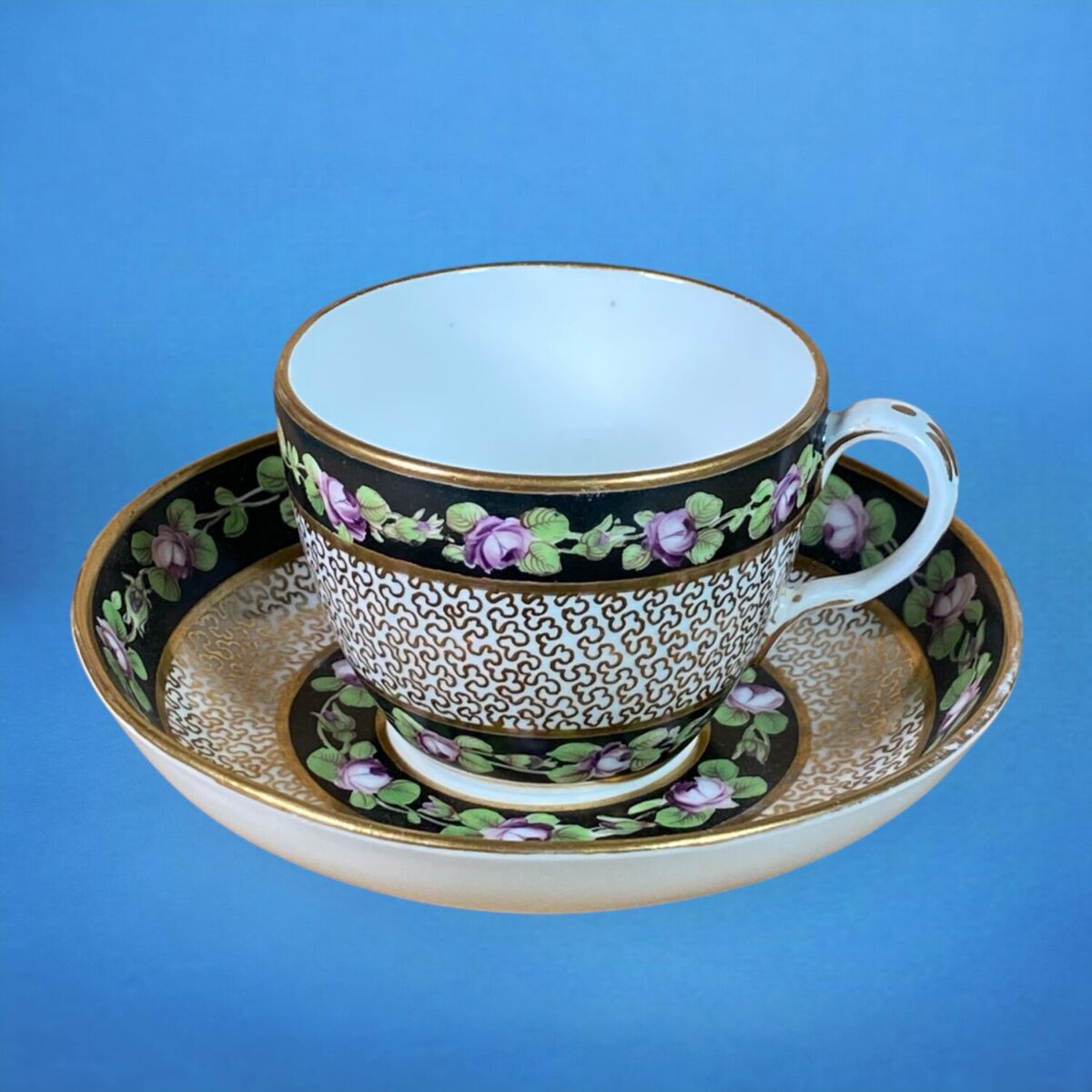 Grainger’s Worcester Porcelain Tea Cup & Saucer.