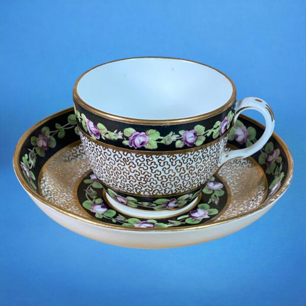 Grainger's Worcester Porcelain Tea Cup & Saucer. - Image 9