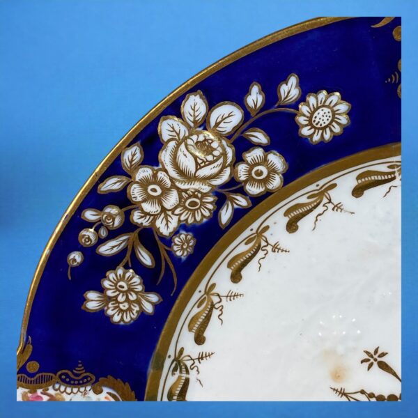 Pair of C19th Coalport Porcelain Dessert Plates. - Image 3